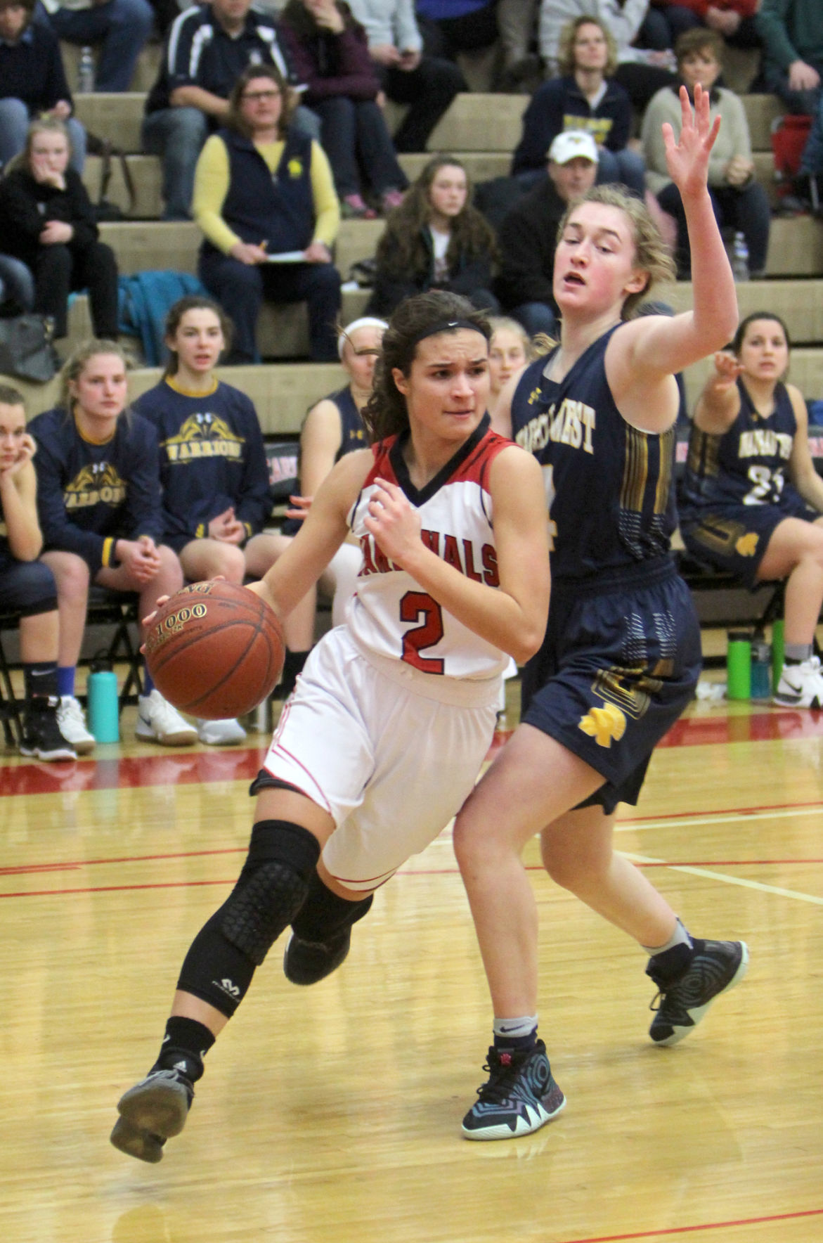 Wausau West at Chi-Hi girls basketball 2-2-19